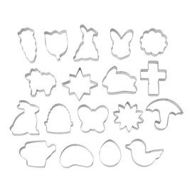 Кутия пролетни метални кутери 18 елемента