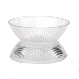 Декорация "Кристален съд за цветя"