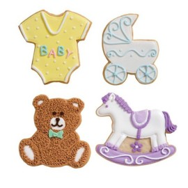 Комплект кутери  "Бебешки" - 4 елемента