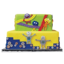 Силиконов калъп "Роботи"