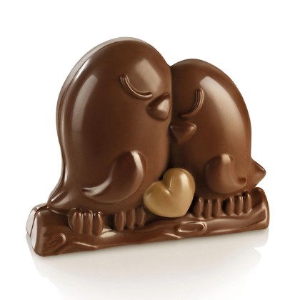 Термоформована форма "3D Влюбени птички"