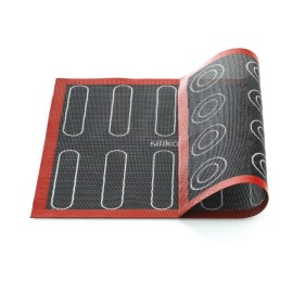 Силиконов килим с перфорация и очертания "Air Mat Eclair & Choux" - 30x40см