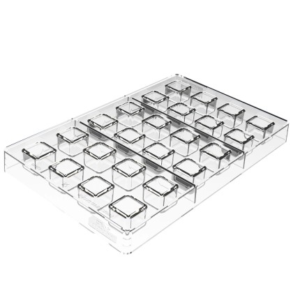 Комплект Силиконова и Тританиева форма "Kit Cubo 01"