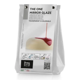 Огледална глазура на прах 300гр - кристална