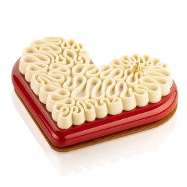 Силиконова форма сърце "Level Hearts 580"