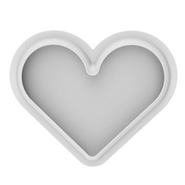 Силиконова форма сърце "Level Hearts 580"