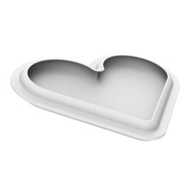 Силиконова форма сърце "Level Hearts 580"