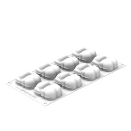 Силиконова форма Заек "Rabbit 70" + кутер