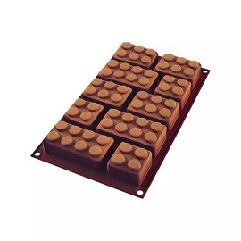 Силиконова форма "CHOCO BLOCK" Шоколадов блок + подарък рецепта