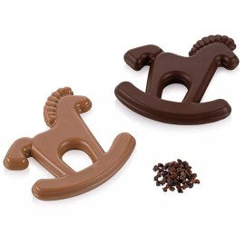Силиконова форма "CHOCO PLAYHORSE" Люлеещо се конче