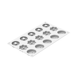Силиконова форма "DANISH COOKIES XS 15" Датски бисквитки