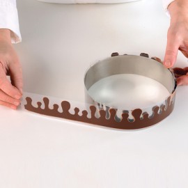 Шаблон за декораця-пламък