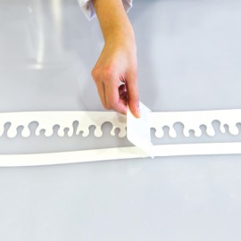 Шаблон за декораця-пламък