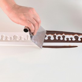 Шаблон за декораця-пламък