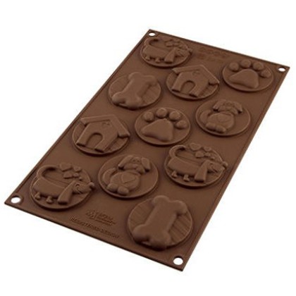 Силиконова форма "Puppy Choco Tag"