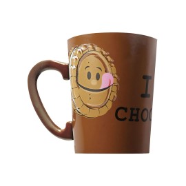 Трансферно фолио за чаша "Обичам шоколада"
