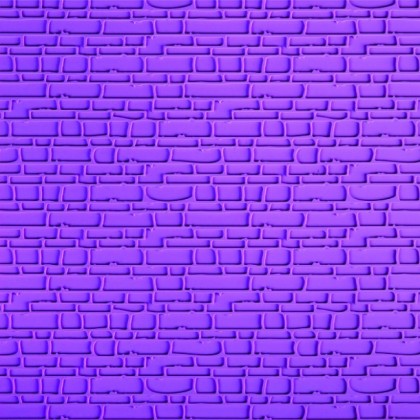 Релефен силиконов килим Тухли