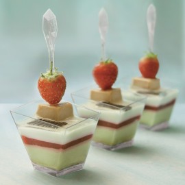 Прозрачна чаша "Бижу крастална - 60мл" 10бр.