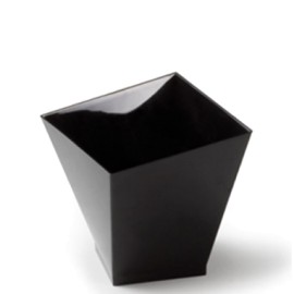 Черна чаша "Чарм - 120мл" 10бр.