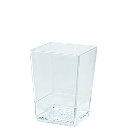 Прозрачна чаша "Квадрат - 175мл" 10бр.
