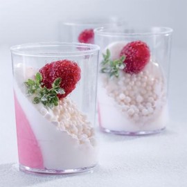 Прозрачна чаша "80мл" 10бр.