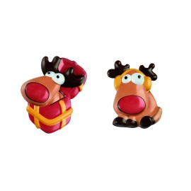 Напечатана форма за шоколад с трансфер "Елени"