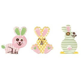 Напечатана форма за шоколад с трансфер "Зайче"