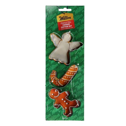 Комплект метални кутери "Ангелче, Бастунче, Човече"