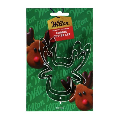 Комплект метални кутери "Еленче" - 3 размера