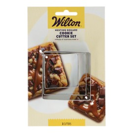 Комплект кутери за бисквити "Квадрат"