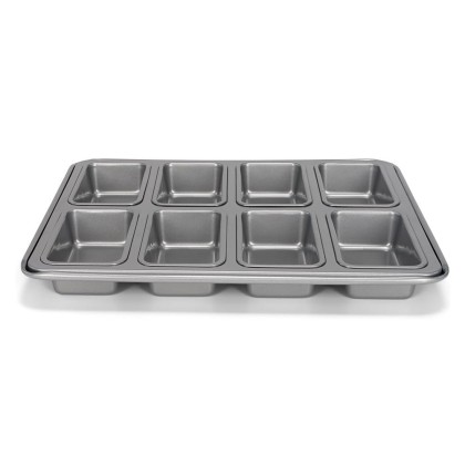 Форма за мини хлебчета 8 гнезда - 24x28 см