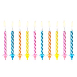 Комплект свещи - шарени 10бр.