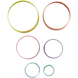 Комплект двустранни кутери "Кръг" - 6 елемента