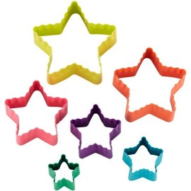 Комплект двустранни кутери "Звезда" - 6 елемента