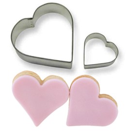 Комплект кутери "Сърце" - 2 елемента