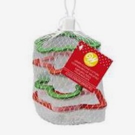 Комплект пластмасови кутери "Коледен микс" - 4 елемента