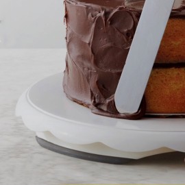 Ниска въртяща поставка за торта Ø30