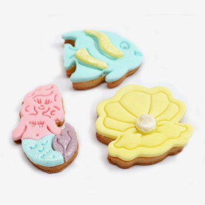 Комплект кутери с ежектор "Морски" - 3 елемента