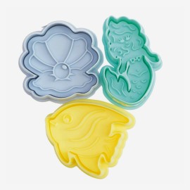 Комплект кутери с ежектор "Морски" - 3 елемента