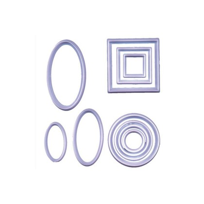 Комплект кутери "Геометрични форми" - 10 елемента