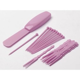 Фондю  за шоколад - розово