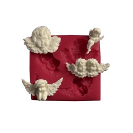 Силиконов калъп "4 модела ангели"