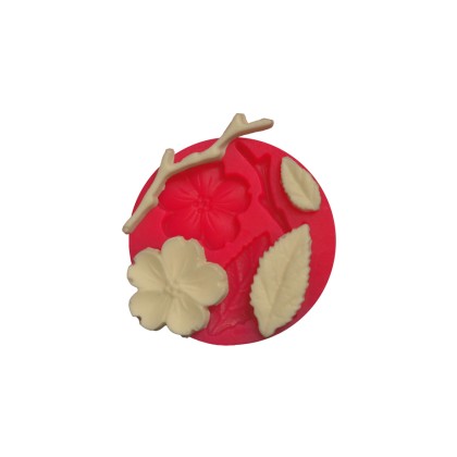 Силиконов калъп "Вишнев цвят"