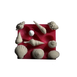 Силиконов калъп "Морски черупки"