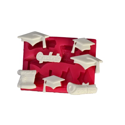 Силиконов калъп "Абсолвентски - 7 елемента"