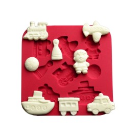 Силиконов калъп "Бебешки превозни средства"