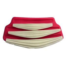 Силиконов калъп "Огъната драперия - 3 размера"