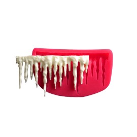 Силиконов калъп "Бордюр - ледени висулки"