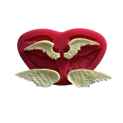 Силиконов калъп "2 Чифта ангелски крила"