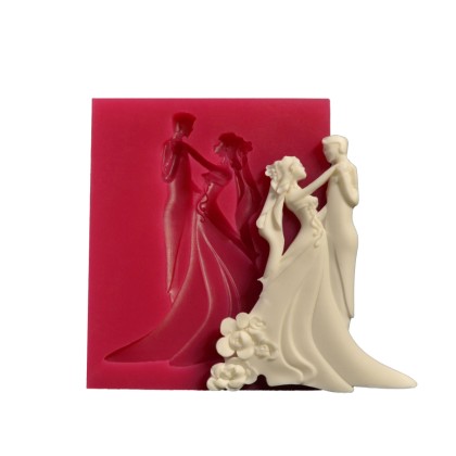 Силиконов калъп "Брачна двойка"